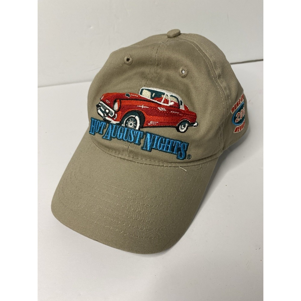 Hot August Nights 2018 Participant Hat Cap Reno Sparks Nevada Adjustable Strap